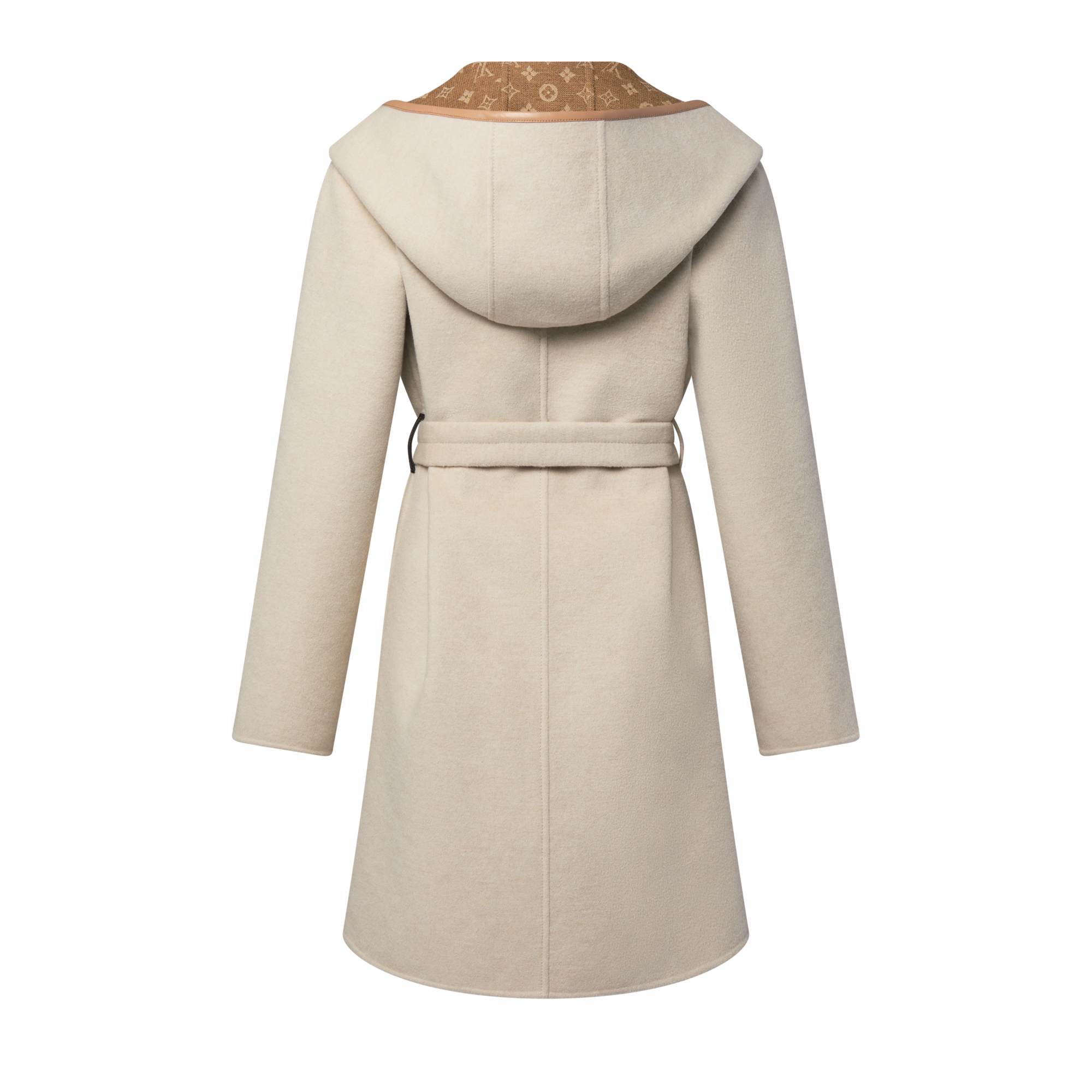 Reversible Signature Hooded Wrap Coat  in Women's Ready-to-Wear Coats and Jackets  collections by Louis Vuitton (Product zoom)